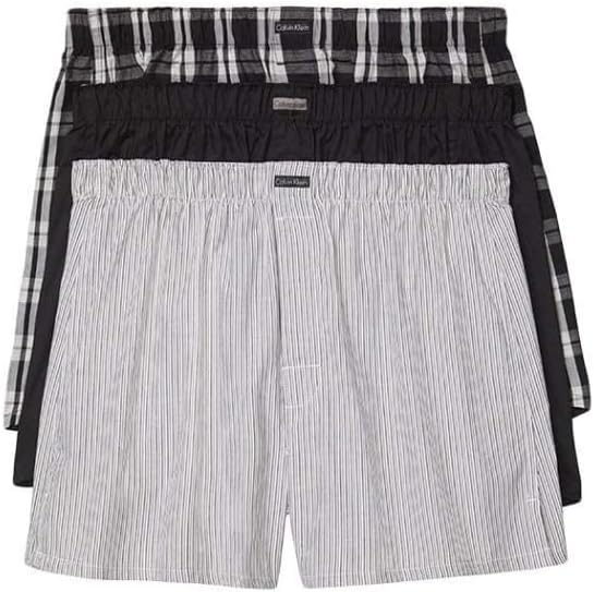 Calvin Klein Cotton Classics 3-Pack Woven Boxer