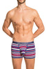 Obviously PrimeMan Stripes Boxer Brief 3 inch Leg
