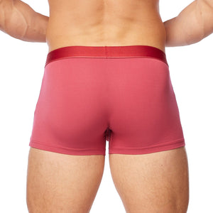 Obviously PrimeMan Boxer Brief 3 inch Leg - Brick — Back