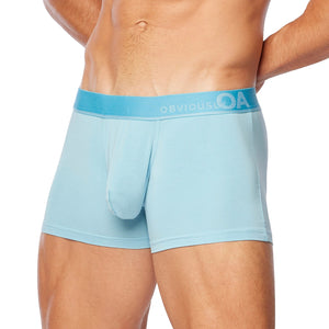 Obviously PrimeMan Boxer Brief 3 inch Leg - Sky — Front