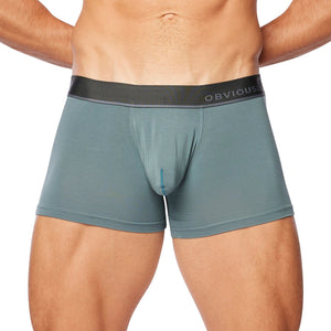 Obviously PrimeMan Boxer Brief 3 inch Leg - Slate — Detail
