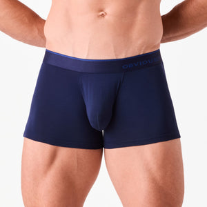 Obviously PrimeMan Boxer Brief 3 inch Leg - Abyss — Detail