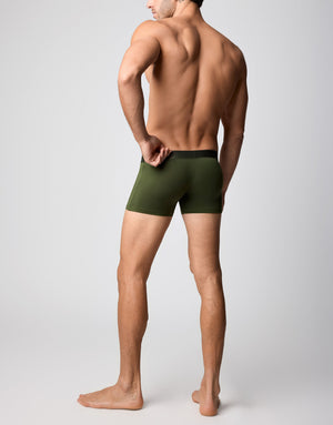 Obviously PrimeMan Boxer Brief 3 inch Leg - Rifle — Back
