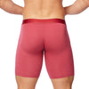 Obviously PrimeMan Boxer Brief 9 inch Leg - Brick