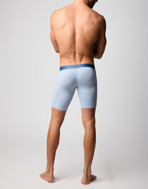Obviously PrimeMan Boxer Brief 9 inch Leg - Celestial — Back
