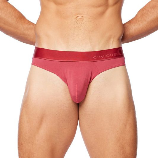 Obviously PrimeMan Hipster Brief - Brick