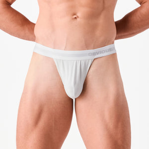 Obviously PrimeMan Bikini Brief - White — Detail