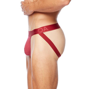 Obviously PrimeMan Jockstrap - Brick — Back