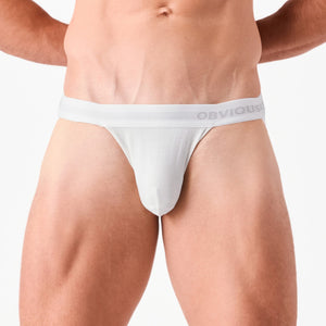 Obviously PrimeMan Jockstrap - White — Detail