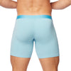 Obviously PrimeMan Boxer Brief 6 inch Leg - Sky