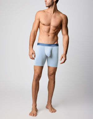 Obviously PrimeMan Boxer Brief 6 inch Leg - Celestial — Detail