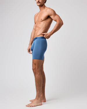 Obviously PrimeMan Boxer Brief 6 inch Leg - Stellar — Front