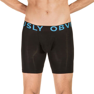 Obviously EveryMan Boxer Brief 6 inch Leg - Black