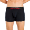Obviously FreeMan Boxer Brief 3 inch Leg - Black