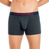 Obviously FreeMan Boxer Brief 3 inch Leg - Ash