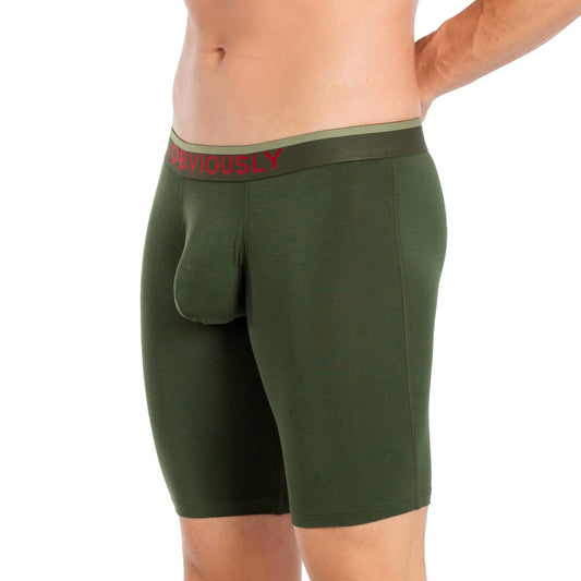 Obviously FreeMan Boxer Brief 9 inch Leg - Pine