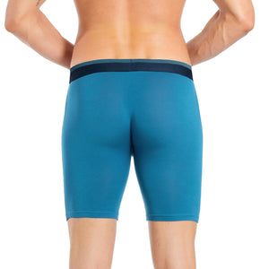 Obviously FreeMan Boxer Brief 9 inch Leg - Pacific — Back