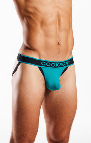 Cocksox Supplex Jockstrap - Green Triumph