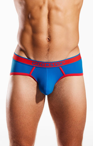 Cocksox CX76N Sports Brief - Navy Monaco
