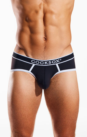 Cocksox CX76N Sports Brief - Black Schwarz