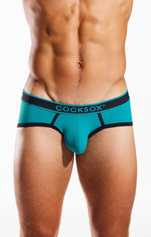Cocksox CX76N Sports Brief - Green Triumph