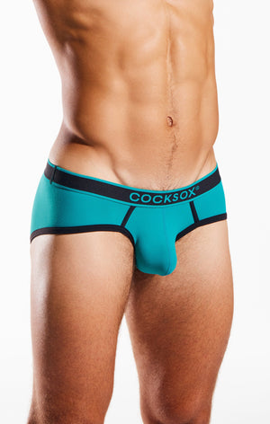Cocksox CX76N Sports Brief - Green Triumph