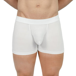 Obviously EliteMan Boxer Brief 3 inch Leg - White — Detail
