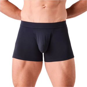 Obviously EliteMan Boxer Brief 3 inch Leg - Charcoal — Detail