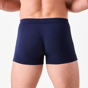 Obviously EliteMan Boxer Brief 3 inch Leg - Abyss — Back