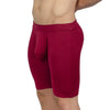 Obviously EliteMan Boxer Brief 9 inch Leg - Maroon