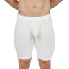Obviously EliteMan Boxer Brief 9 inch Leg - White