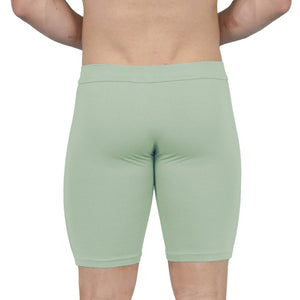 Obviously EliteMan Boxer Brief 9 inch Leg - Mint — Back
