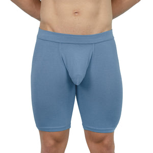 Obviously EliteMan Boxer Brief 9 inch Leg - Slate