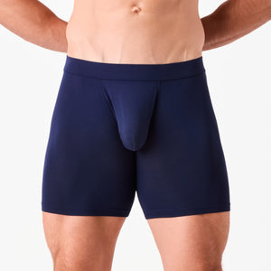 Obviously EliteMan Boxer Brief 6 inch Leg - Abyss — Detail