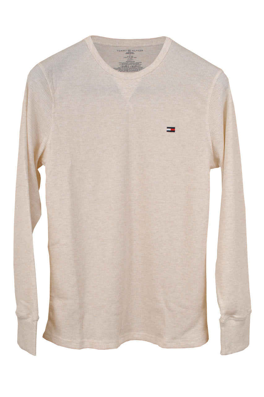 Tommy Hilfiger Men's Thermal Long Sleeve Crew Neck Shirt