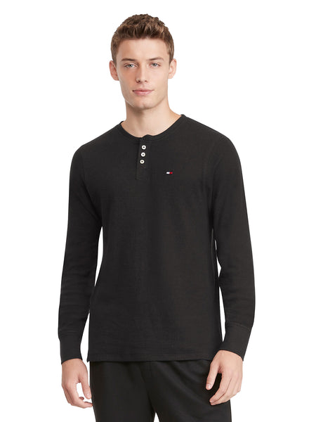 Tommy Hilfiger Waffle Lounge Long Sleeve Henley