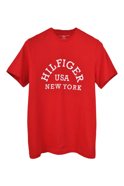 Tommy Hilfiger Men's Short Sleeve Graphic Crew Neck T-Shirt