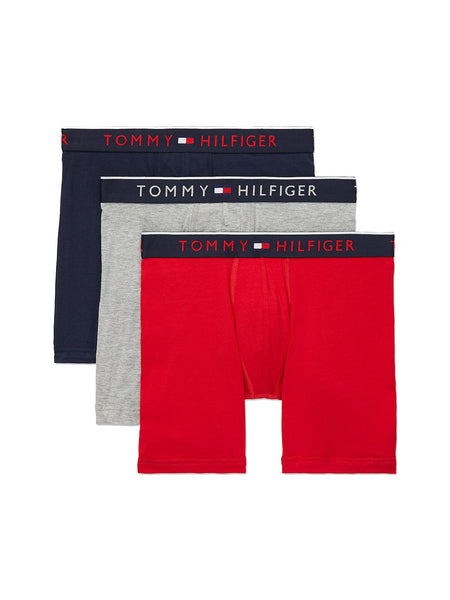 Tommy Hilfiger Men's 3 Pack Luxe Stretch Boxer Brief