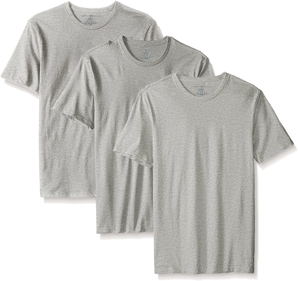 Tommy Hilfiger Men's Undershirts 3 Pack Cotton Classic Crew Neck Tee