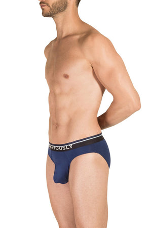 Obviously PrimeMan Brief - Navy — Front