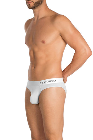 Obviously PrimeMan Hipster Brief - White