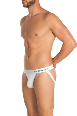 Obviously PrimeMan Jockstrap - White