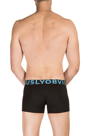 Obviously EveryMan Boxer Brief 3 inch Leg Black — Back