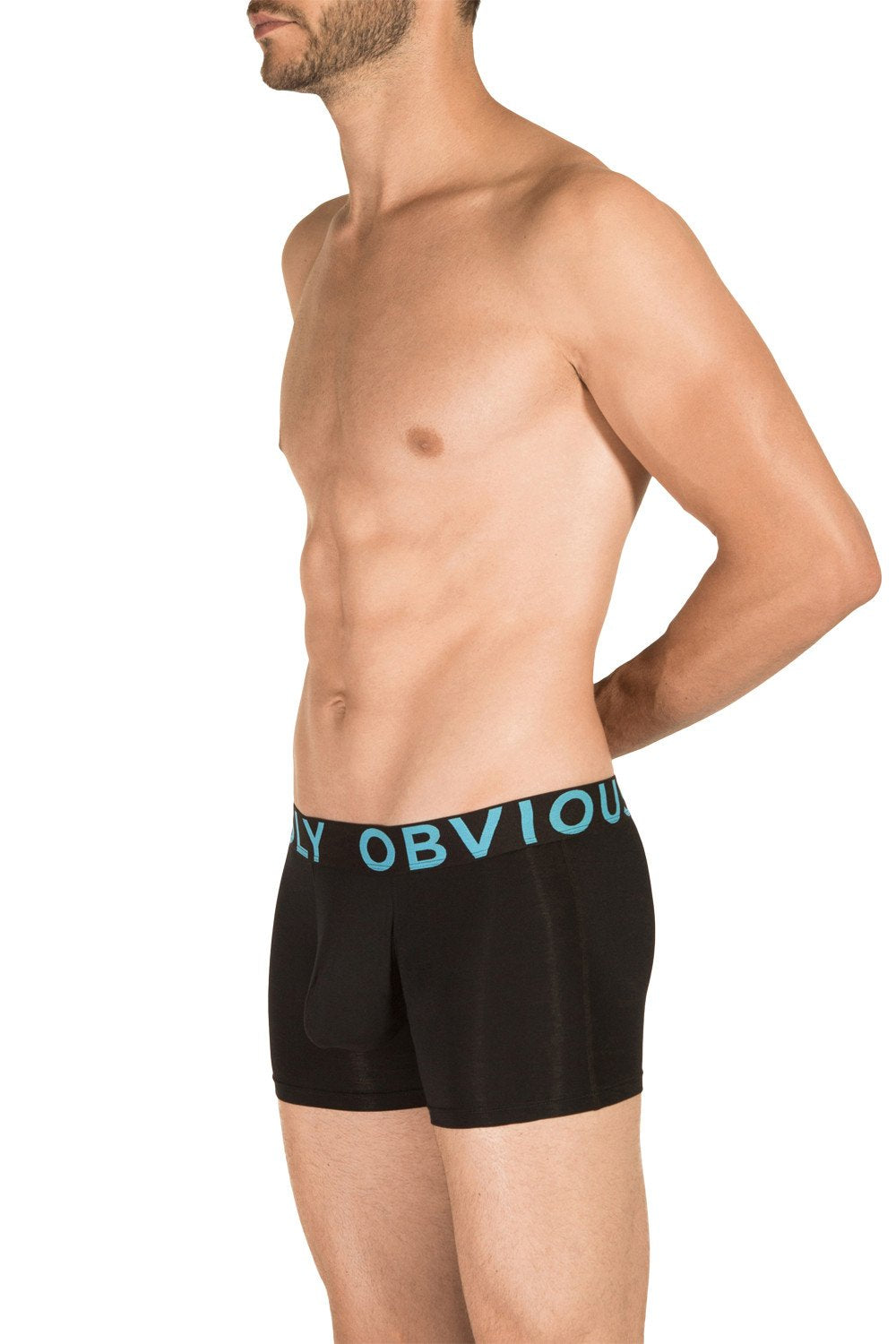 Obviously EveryMan Boxer Brief 3 inch Leg Black