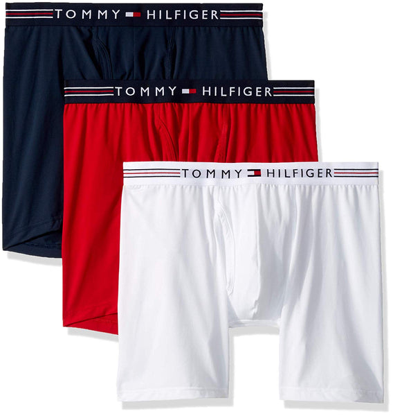Tommy Hilfiger Men's Underwear Stretch Pro 3-Pack Boxer Briefs